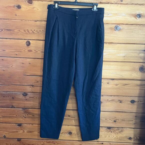 LACOSTE Slim Leg Trouser Pants Womans Size 28 - Picture 1 of 9
